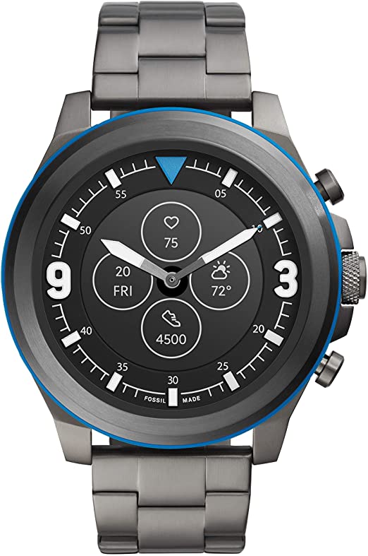 Fossil smartwatch smoke grey online